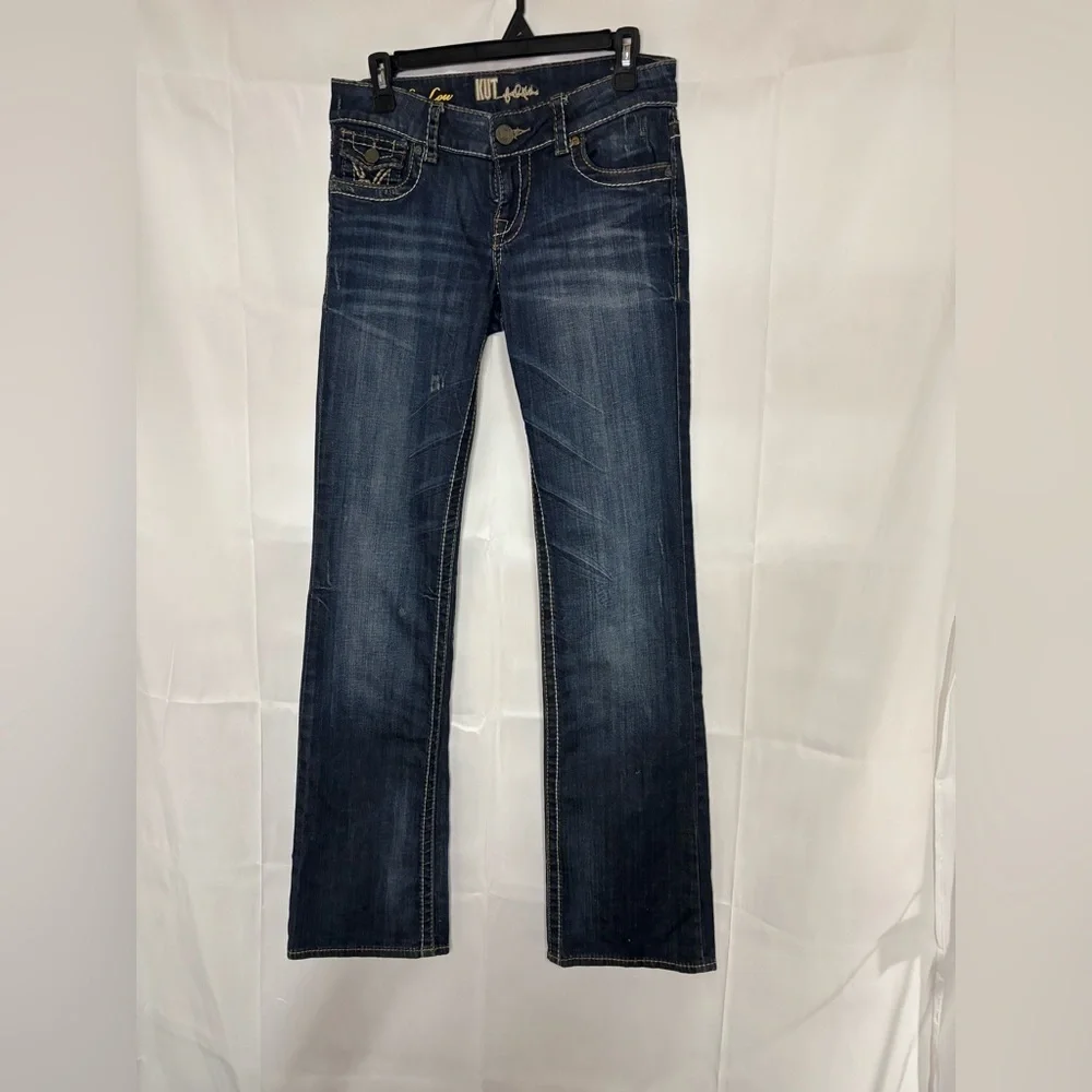Womens size 4 Kut from the kloth brand bootcut jeans, #I930 - Picture 1 of 6